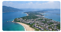 海岸線の空撮